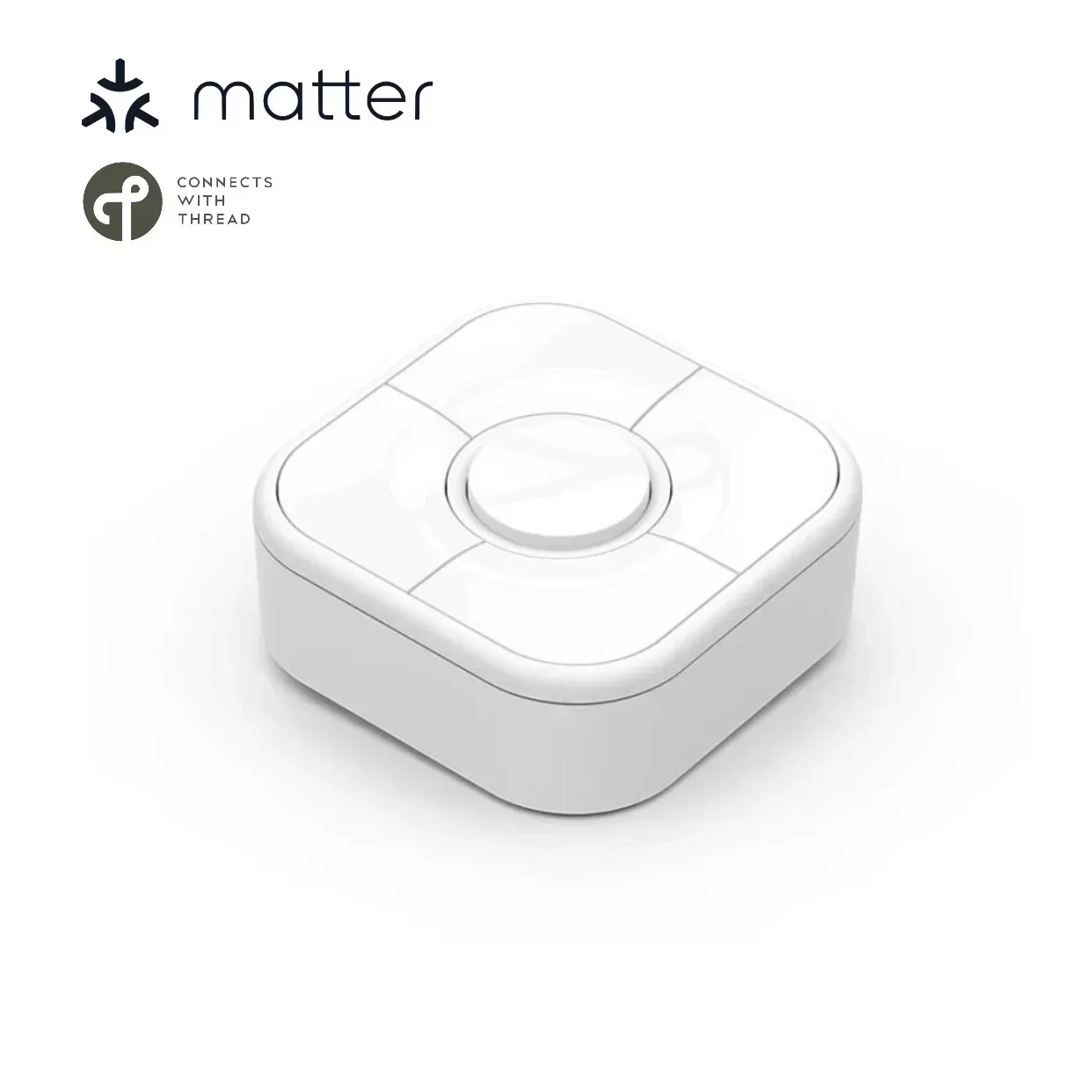 Matter Switch Light Homekit Smart Life App5gang Thread Scene Switch Remote Control Panel Battery Scene Switch
