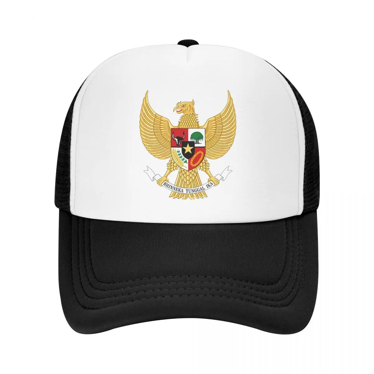 Adult Garuda Pancasila Eagle Indonesia Indonesian Trucker Caps Hip-Hop Mesh Baseball Cap Hats Sun Hat Sun Caps Wholesale New