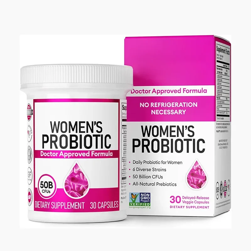 

1 bottle of probiotic capsules to prevent constipation help digestion improve intestinal function health food