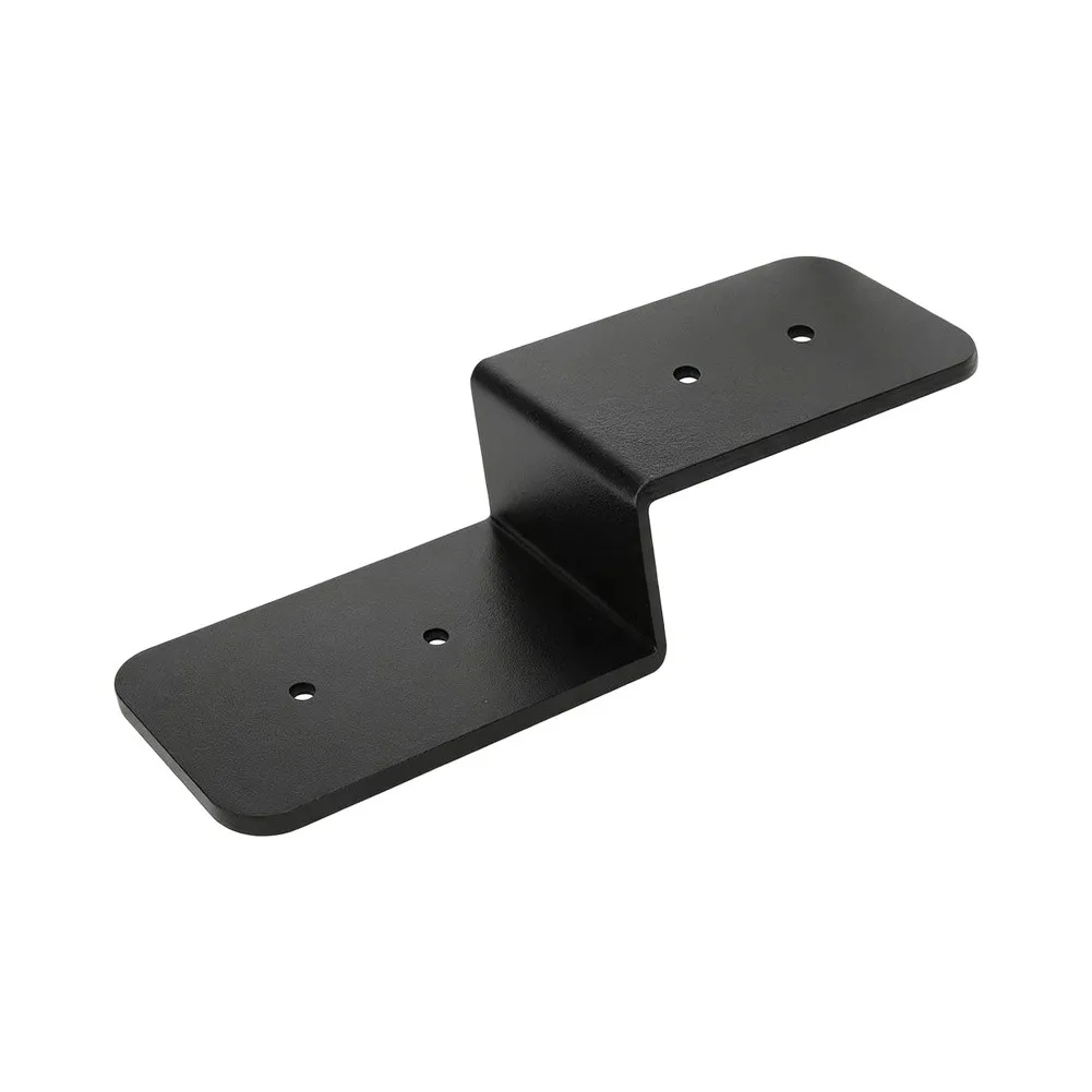 Z Type Steel Brackets 4 Pack for Reinforced Post to Beam Connections in For Wood Based Architectural and DIY Construction Work