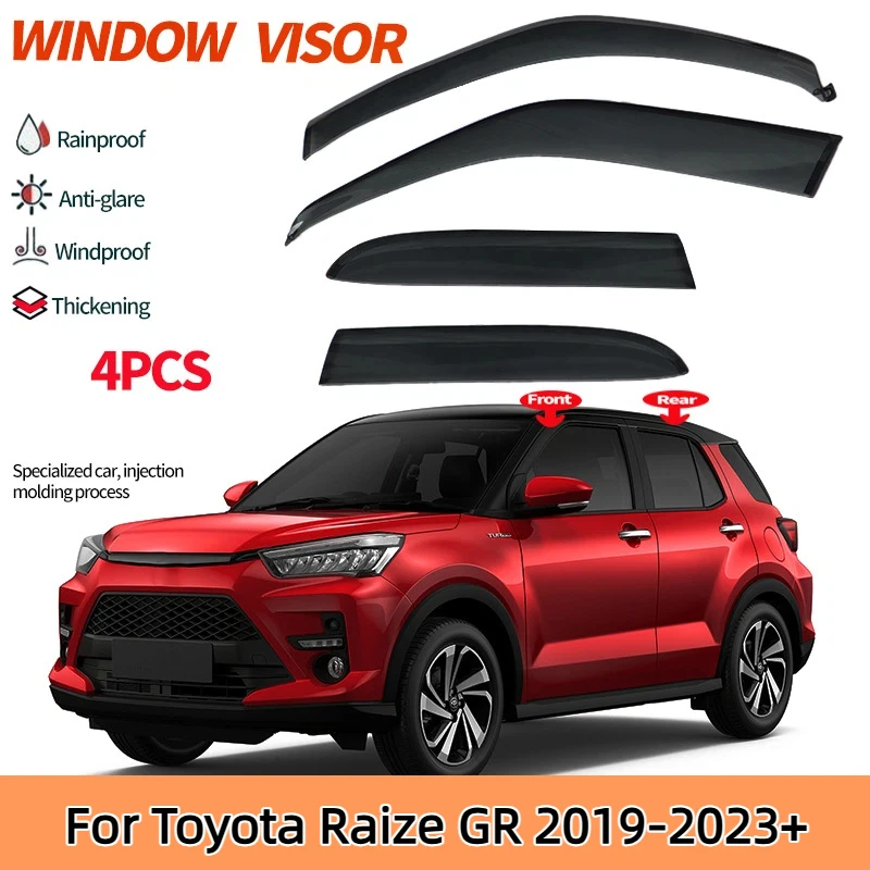 

For Toyota Raize GR 2019-2023+ car rain and rain windshield windows and car accessories,Thickened car window windshield