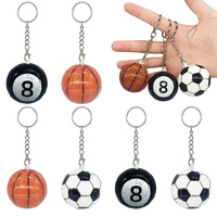 Funny 3D Puzzle Basketball Keychain Car Key Ring All Star Fan Key Chain Ball Shape Bag Pendant Jewelry Lover Trinket Best Gift