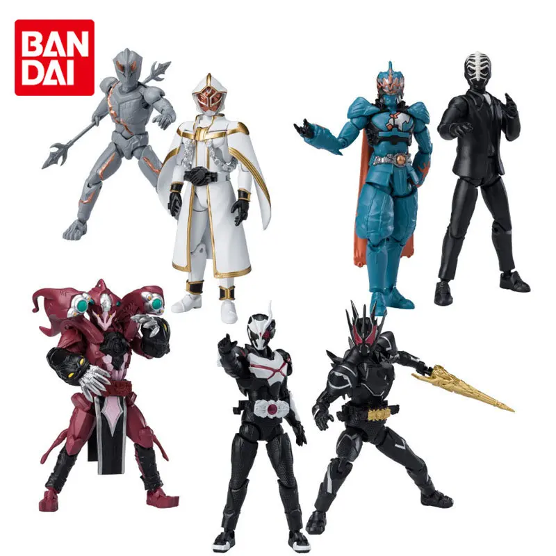 

Bandai Original Shokugan Kamen Rider SHODO 10 Egg Box Anime Action Figures Toys For Boys Girls Kids Gift