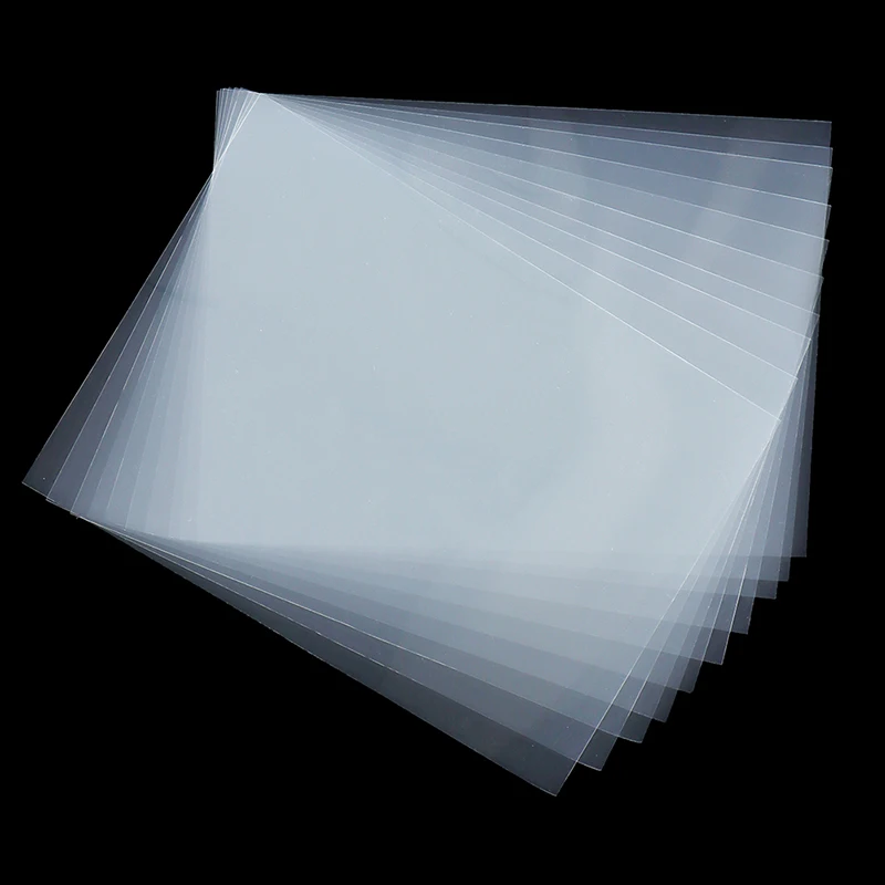 10pcs A4 A5 הזרקת דיו & לייזר הדפסת שקיפות סרט צילום נייר עבור DIY PCB