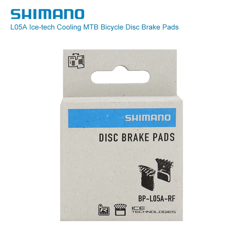 SHIMANO L05A Road Bicycle Resin Brake Pads Ice Tech Cooling Fin for Ultegra R9170 R8070 R7070 RS805 RS505 XTR M9100 K03S K04Ti