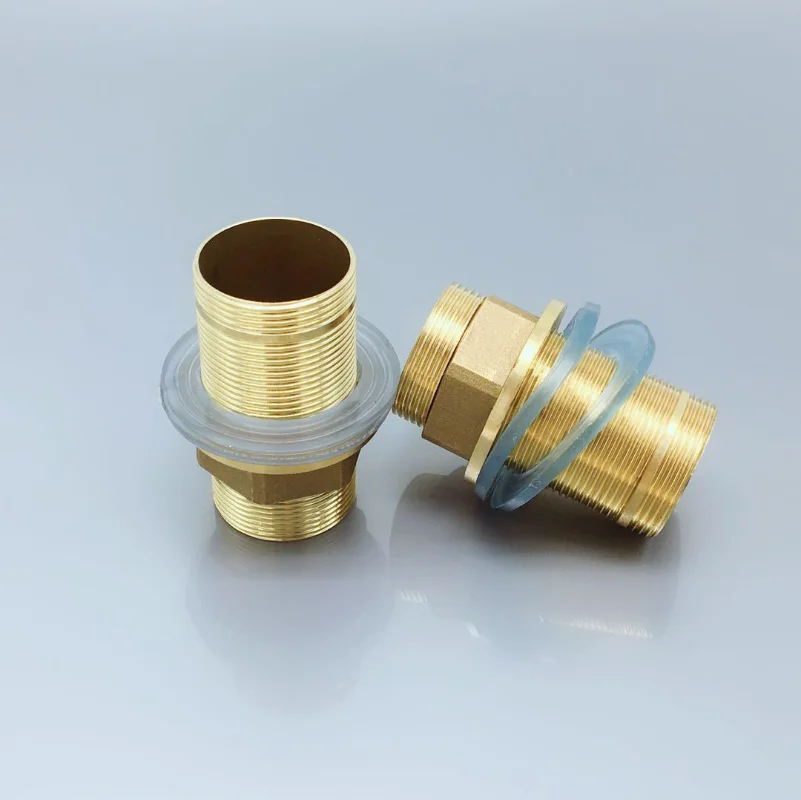 Copper Kitchen Sink Cold Hot Faucet Accessories Base Fixed Foot Screw Nut Water Tap Pipe Connector for Bathroom Kitchen Hardware