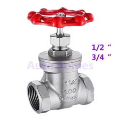 Stainless Steel Screwed Gate Valve 1/2