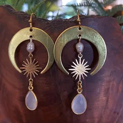 Bohemia Snow Fairy Earrings Hypoallergenic Wanderlust Hippie Jewelry Earrings Fashion Jewelry Women Gift Statement Eardrop
