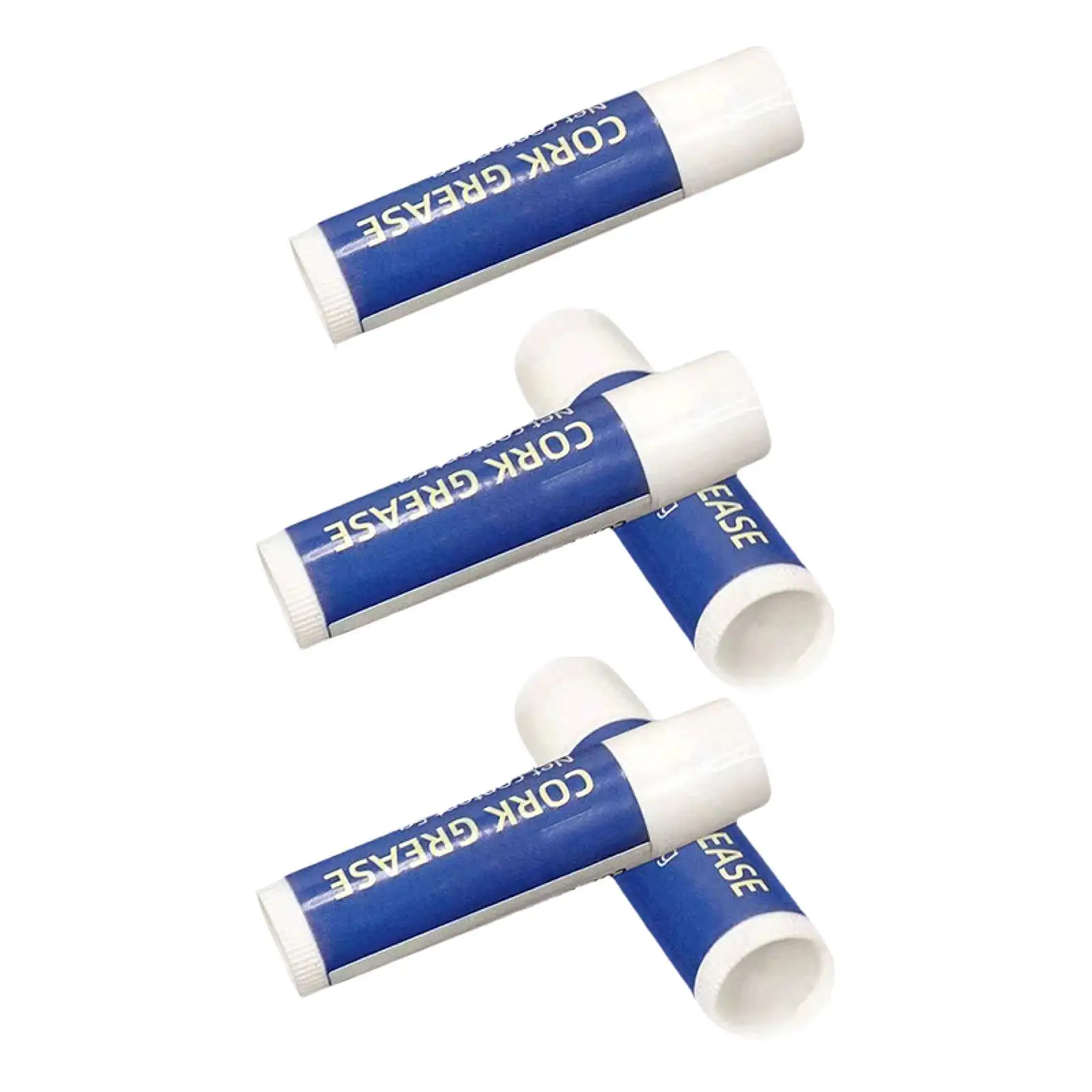 5Pcs Saxophone Cork Grease Portable Professional Compact Lightweight Oil Grease for Euphonium Brass Instruments Cleaning Care