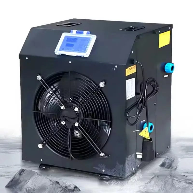 

Xiangyin 1.5hp Vanace Outdoor Heating Cooling Build-in Pipeline Pump Filter Cold Plunge Ice Bath Tub Water Chiller With UV A