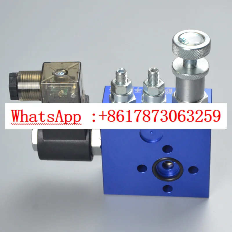 Solenoid valve freight elevator lift cartridge valve group, power unit EF02 ET02 04