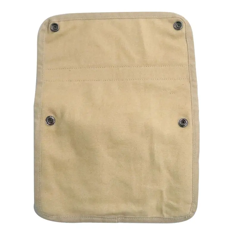 ABJV  Side Canvas Organizer Bag Outdoor BBQ Garden Tool Bag Armrest Storge Pocket,Green