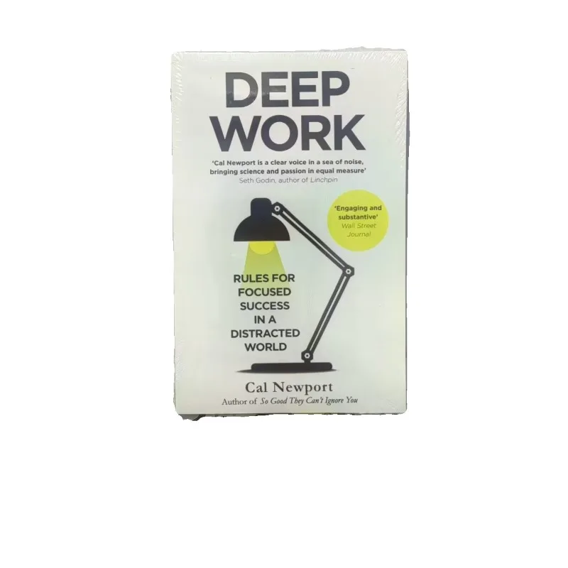 Deep Work الطبعة الإنجليزية الأصلية كال نيوبورت |   تعزيز التركيز والإنتاجية |   الإصدار الجديد غلاف فني/غلاف ورقي