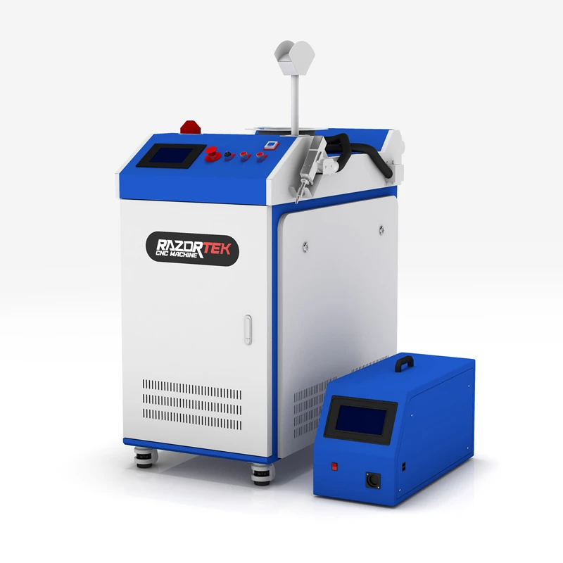 Laser welding machine with fiber laser generator multi-functional sinlge swing wave controller portable machine