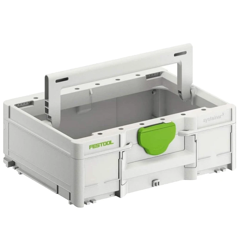 FESTOOL 204865 Tool Box SYS3 TB M 137 Portable Hollowing Out Coverless Electric Tool Accessory Storage Case 396*296*137MM