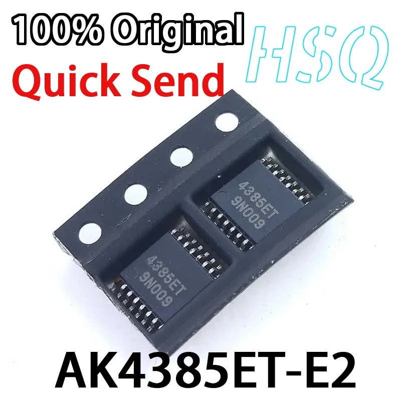 

1PCS AK4385ET Silk Screen Printing 4385ET TSSOP16 Original Audio Decoder AK4385ET-E2