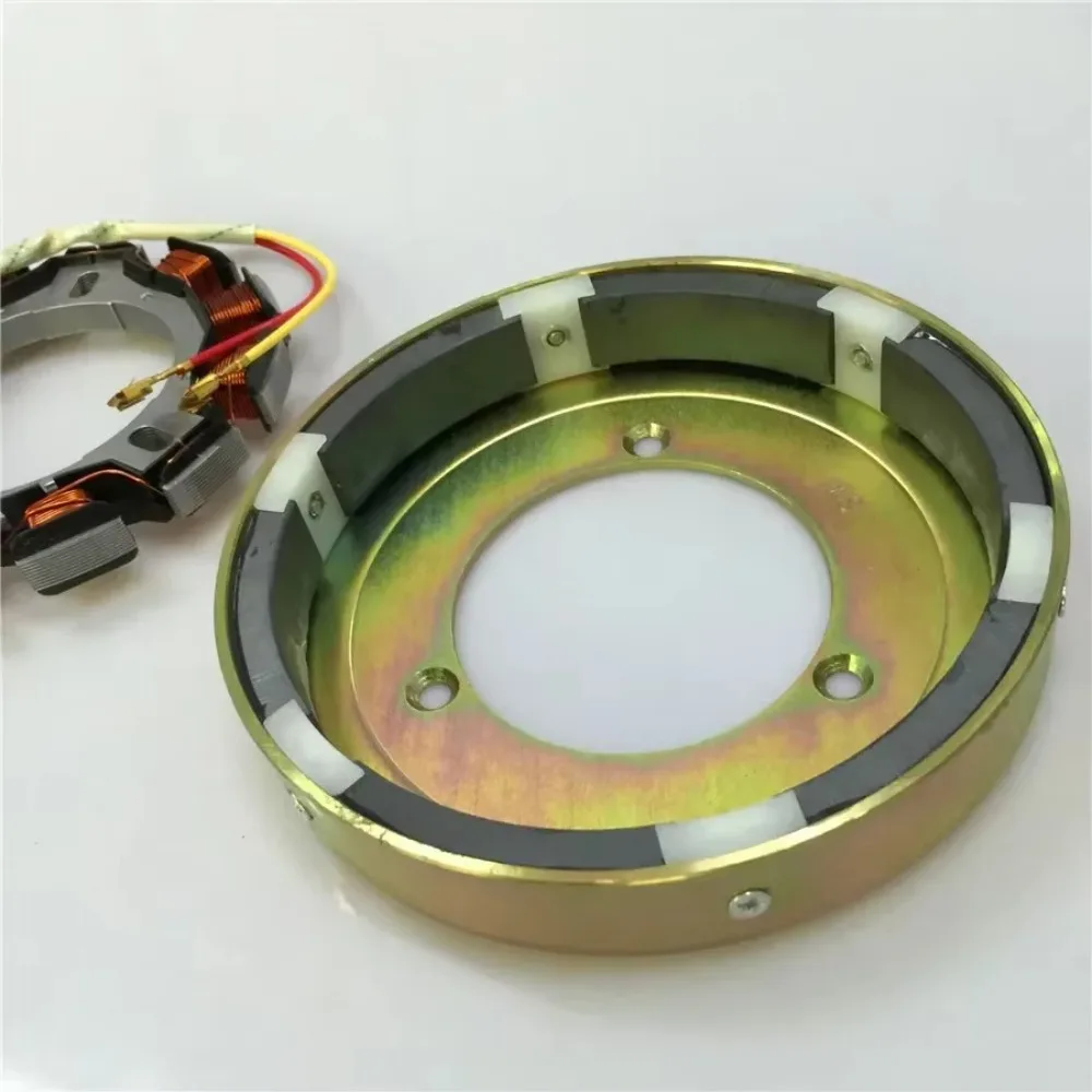 2027 for For Air Cooled Diesel Spare Parts 178F 186F 186FA Electric Starter Flywheel Generator Charging Coil Free Shipping