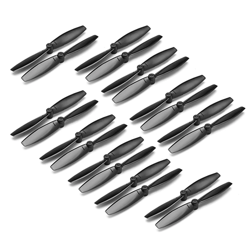 20PCS/10Pairs LDARC 65MM 2-Blade Propeller CW CCW 1.0mm Mounting Hole For 720 8520 Brush Coreless Motor RC Drones Quadcopter