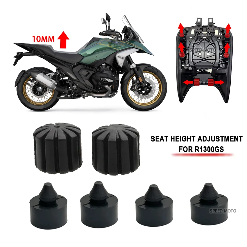 

For BMW R1300GS MotorcycleRider Seat Saddle Height Adjustment Kit 10mm R 1300 GS Adventure R1300 GS ADV GS1300 2023 2024 2025