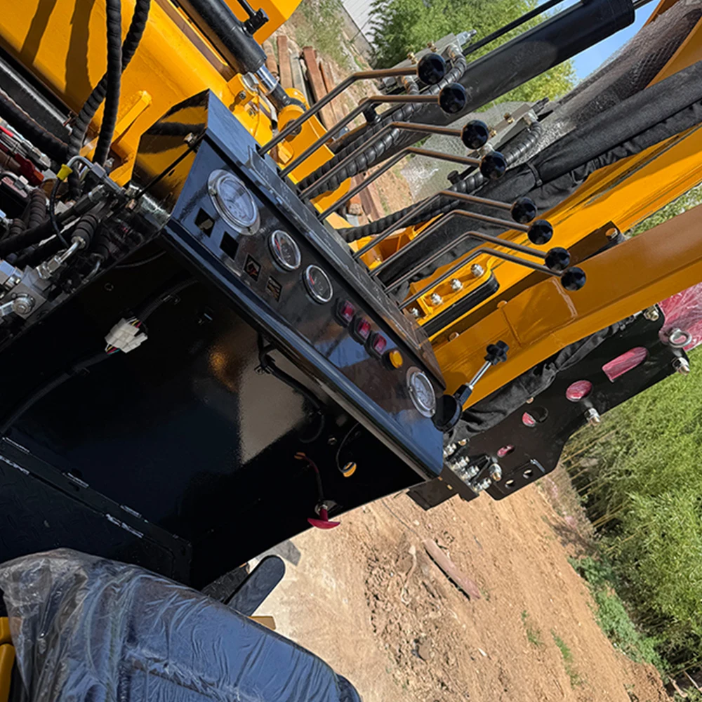 High-Efficiency Hydraulic Solar Pile Driver For Quick Solar Installations
