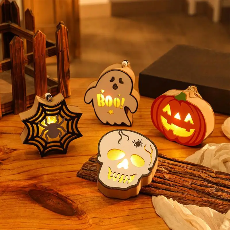 Halloween Lights Beautiful Halloween Night Light Reusable Exquisite Halloween Small Pumpkin Lights For Family Kids Festive