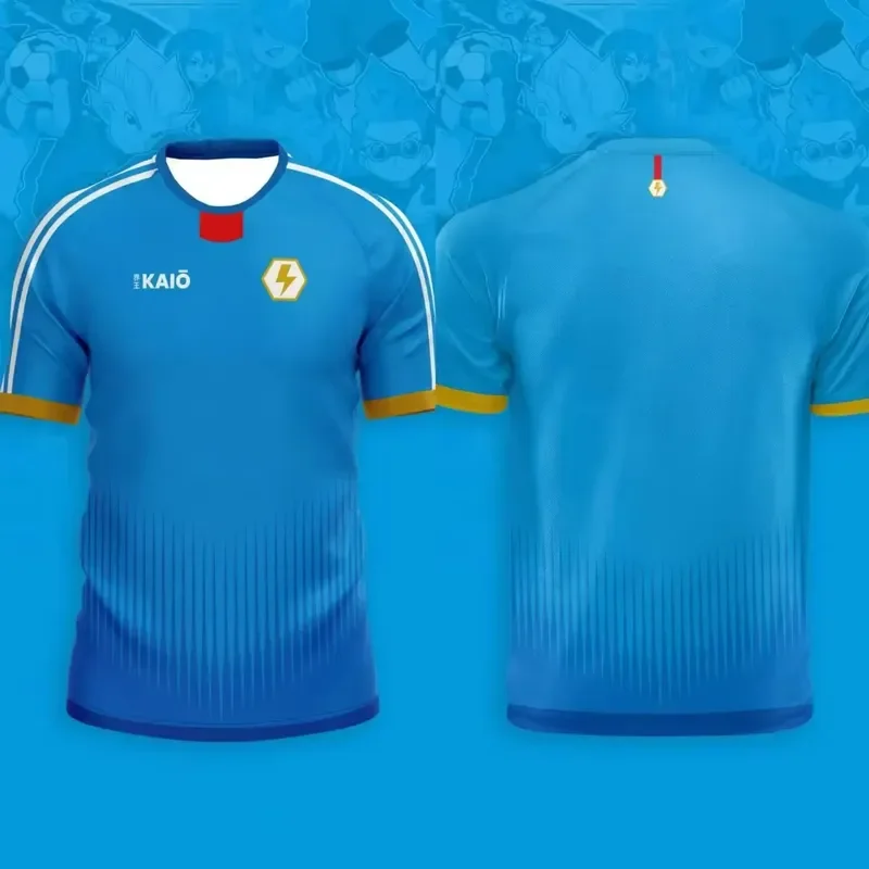 3D Digital Print Inazuma Eleven Anime Soccer Jersey Men Kids Short Sleeve T Shirt 2026 Summer Comfortable Sports Tee Top