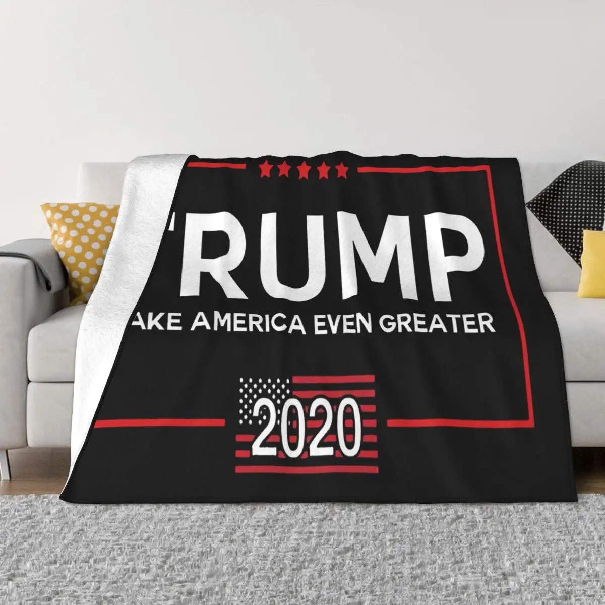 Donald Trump President 2020 Vintage Gift For Menfunny Tee Comfortable Better Animal Girl Throw Blanket