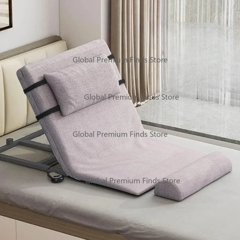 Electric Back Rest Support: Height-Adjustable Cushion Bracket for Elderly