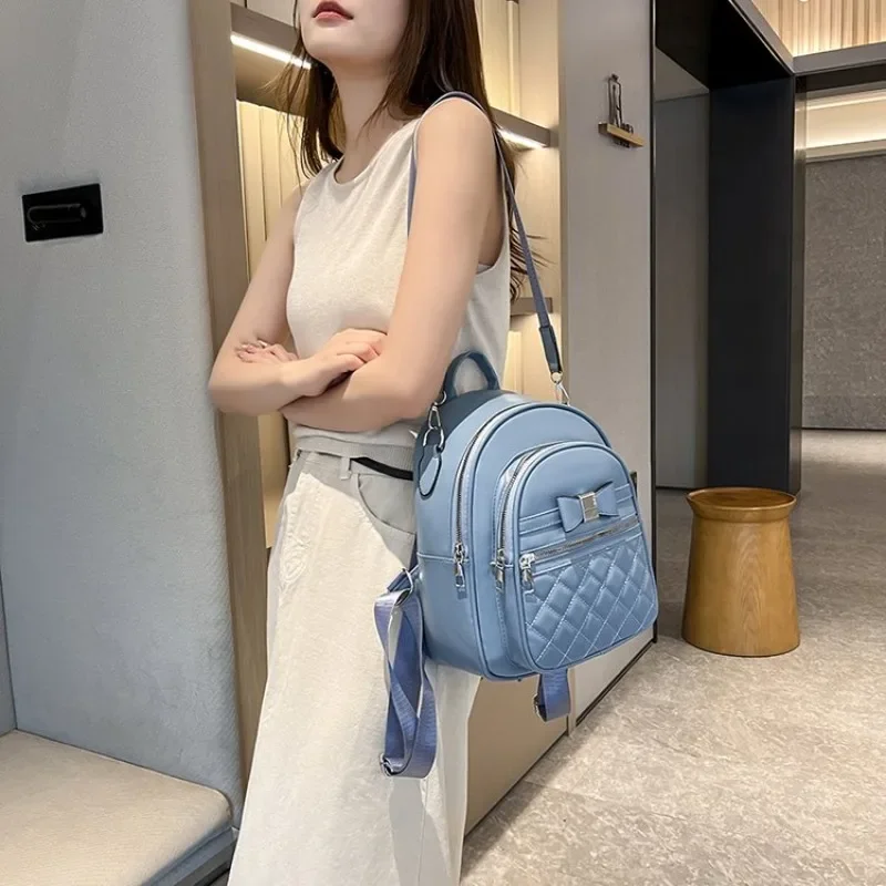 High-End Fashion Simple Designer Diaper Bags For Women Luxury Leather Large Capacity Elegant Tote Bag Minimalist Casual