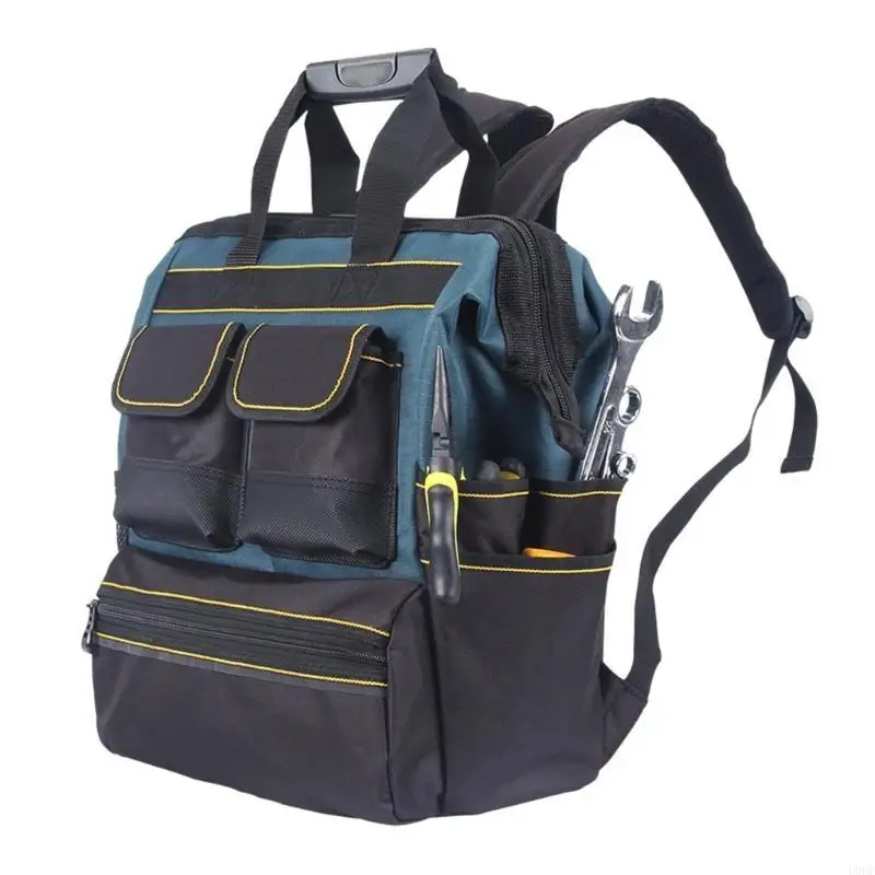 

Tool Bag Backpack Tool Bag for Men Tool Storage Work Bag Backpack for Repairman Electrician Handyman