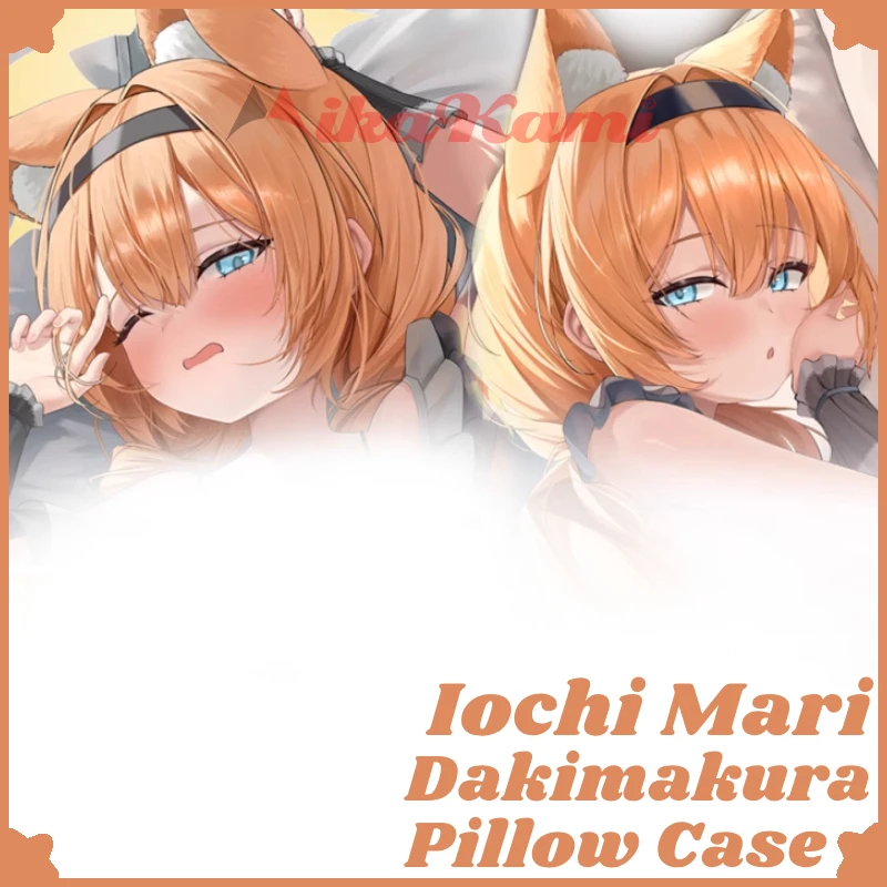 Iochi Mari Dakimakura Blue Archive Game Pillow Case Sexy Pillowcase Full Body Hugging Cushion Cover Bedding Home Decor Gift