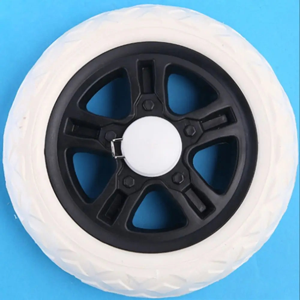 Portable Flexible Shopping Cart Wheels Replacement Anti Slip Tire Wheel Wear-resistant Wheelchair Caster Fashion