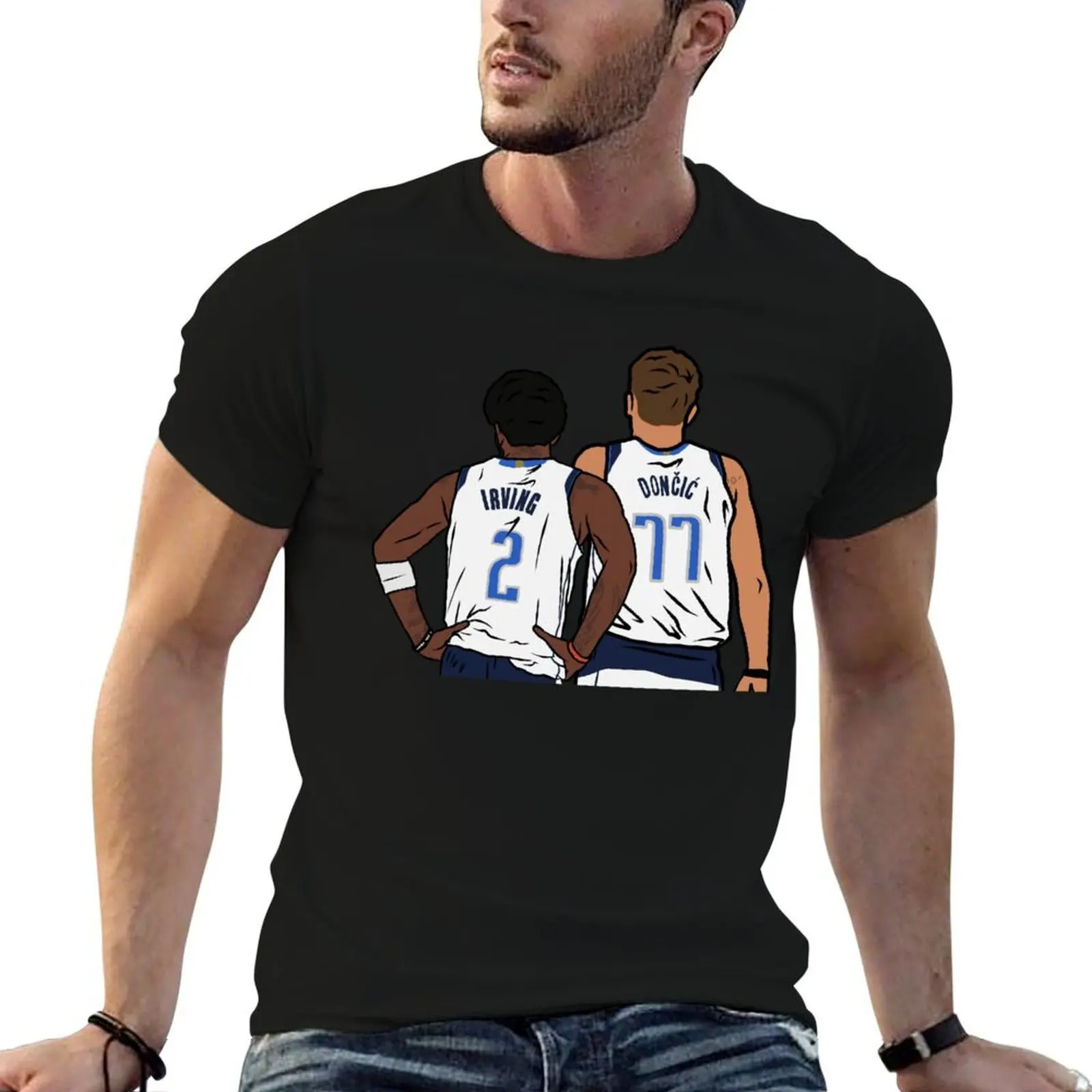 

Kyrie and Luka Back-To T-Shirt man tshirt anime tshirt T-Shirt