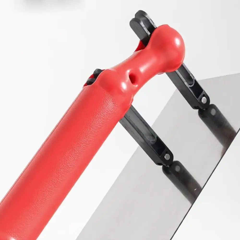 Multi-function Arc Paint Trowel Adjustable Smooth Scrape Putty Trowel High Carbon Steel Non-slip Handle Putty Spatula Renovation