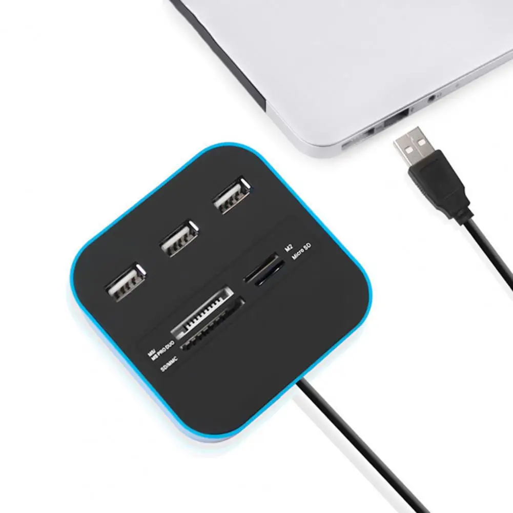 Petit lecteur de carte multi-ports sans alimentation externe, convertisseur de héros automatiques, TF externe, USB