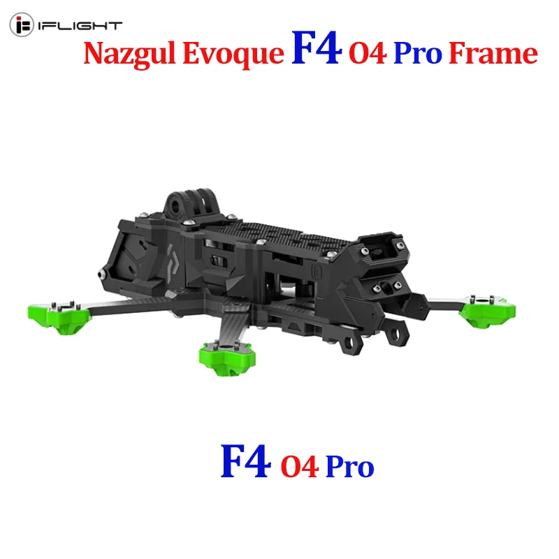 iFlight Nazgul Evoque F4 O4 Frame Kit F4D（DeadCat）185mm Wheelbase with 4mm Arm for RC FPV Racing Drone