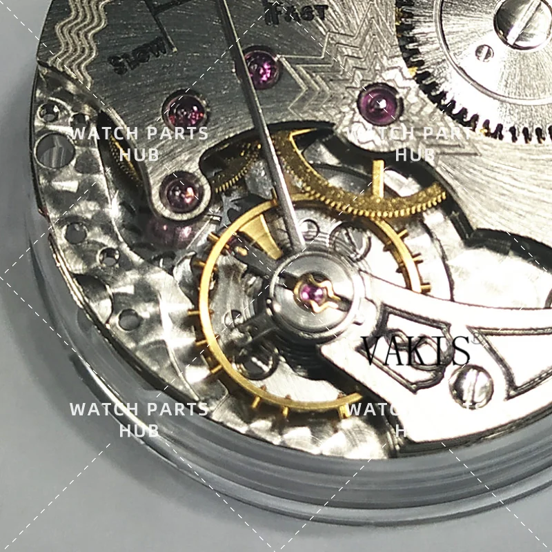 ساعة يد ملتوية باليد للرجال والنساء ، حركة ، 17 جوهرة ، حركة ميكانيكية في الساعة 6: 00 ، ST3621 ETA ، جديدة