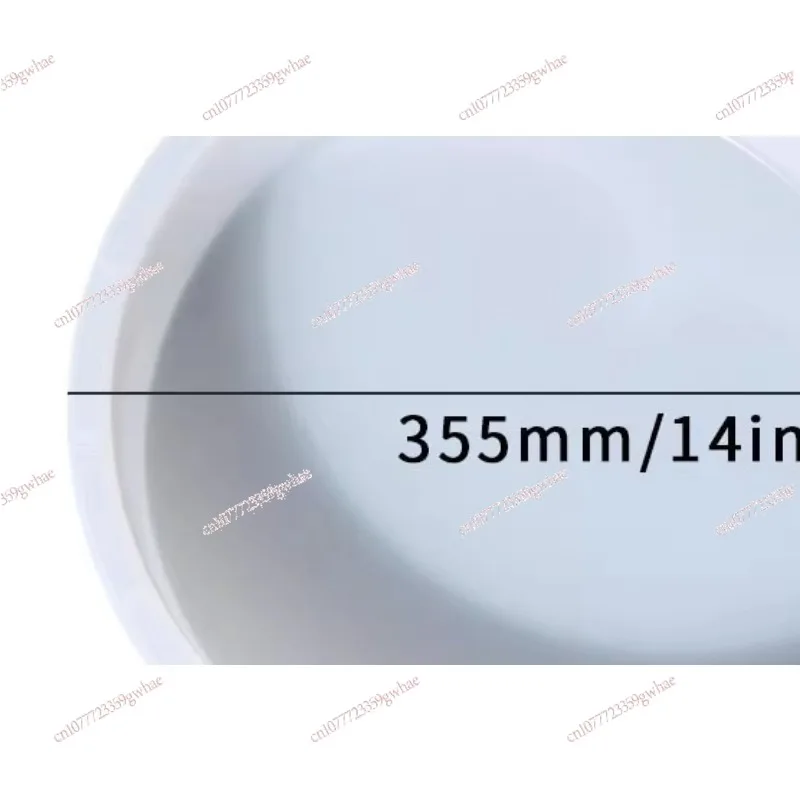 DIY Epoxy Resin River Table Mold Mirror Surface Round Tabletop Silicone Mold for Sand Flow Table Making