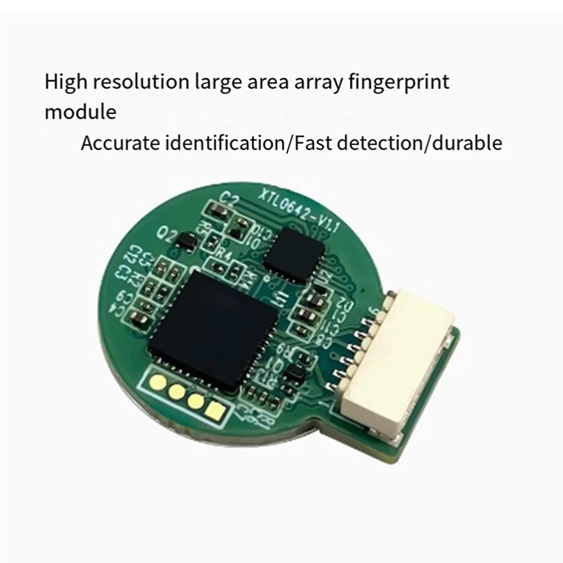AS95-Fingerprint Recognition Module ZW0642 Capacitive Touch Fingerprint Sensing Module Door Lock Acquisition Module, Easy Instal