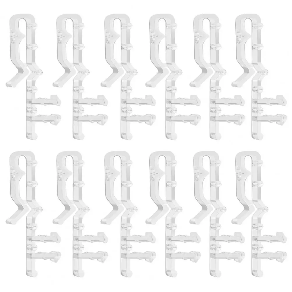 Window Blind Clips Raceway Opening Blind Clips Plastic Valance Clips for Blinds Hidden Window Blind Replacement Easy for Room