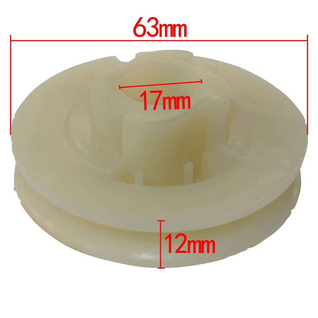 Poulie de démarreur pour tronçonneuse chinoise, 4500, 45CC, 5200, 52CC, 5800, 58CC, Timbertech B & Q