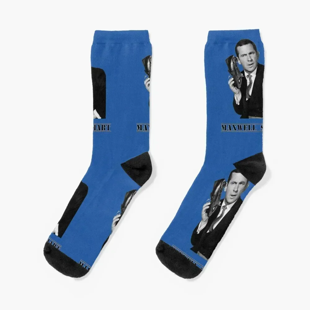 Maxwell Smart Socks designer crazy christmass gift New year's Women's Socks Men's