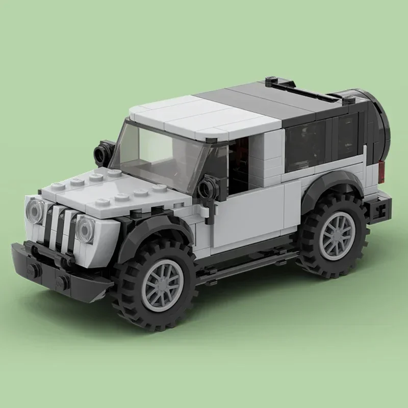 Stadsautomodel Moc Bouwstenen 6-brede Offroad-Snelheidskampioen Technologie Modulaire Blokken Cadeau Kerstspeelgoed Doe-Het-Zelf Sets Assemblage