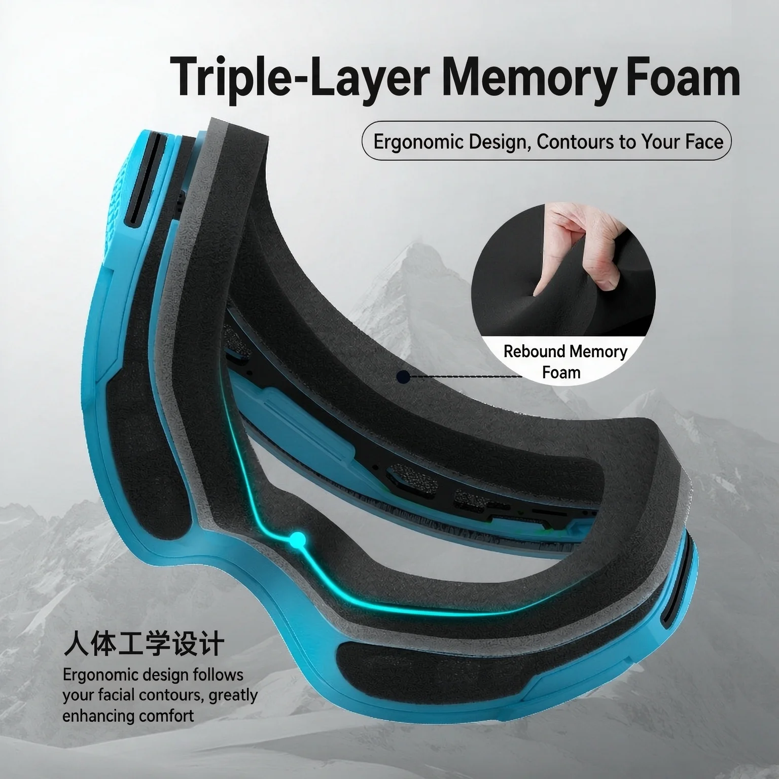 แว่นตาสกีรุ่นใหม่ปี 2026 เลนส์ - Snowboard Goggles Otg Over Glasses บทวิจารณ์และราคา
