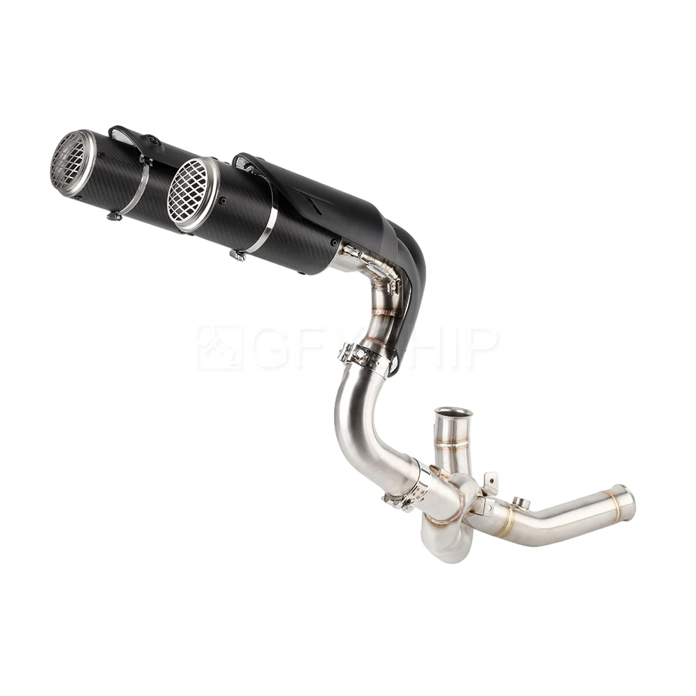 For Ducati Panigale V2 2025 2026 Panigale 25 26 V2S V2 S Euro 5+ Escape Motorcycle Exhaust Muffler With NOKAT Link Pipe Slip-on