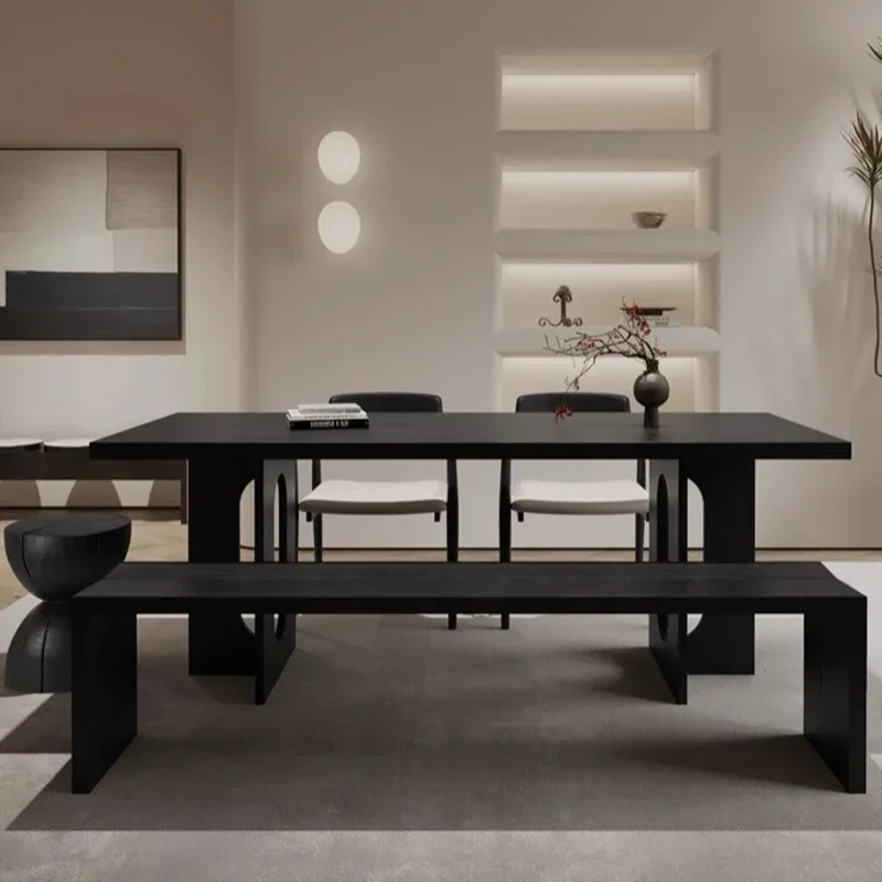 70.8 Inches Design Luxury Dining Table Desk Simple Wood Traditional Dining Tables Island Coffee Mesa Cocina Kitchen Furniture