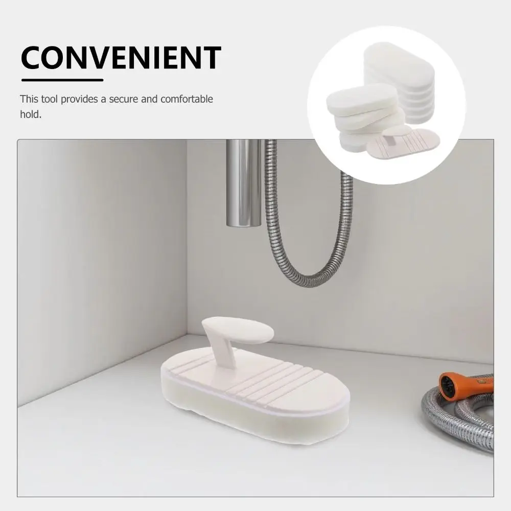 Flexible Handle Handheld Cleaning Brush Multi-purpose Ergonomic Design Sponge Scrubber Bendable Sponge Stain Removal