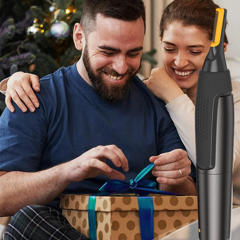 Multifunktionaler Elektrischer Nasenhaarschneider, Ohrenrasierer, Augenbrauen-Trimmer für Nasenhaare, Mini-Rasierer für Männer – Detail 10