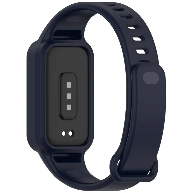 Silikonarmband+Hülle für Xiaomi Smart Band 9 Active Strap Smartwatch-Zubehör Armband für Redmi Band 3 Armband Uhrenhülle – Detail 30