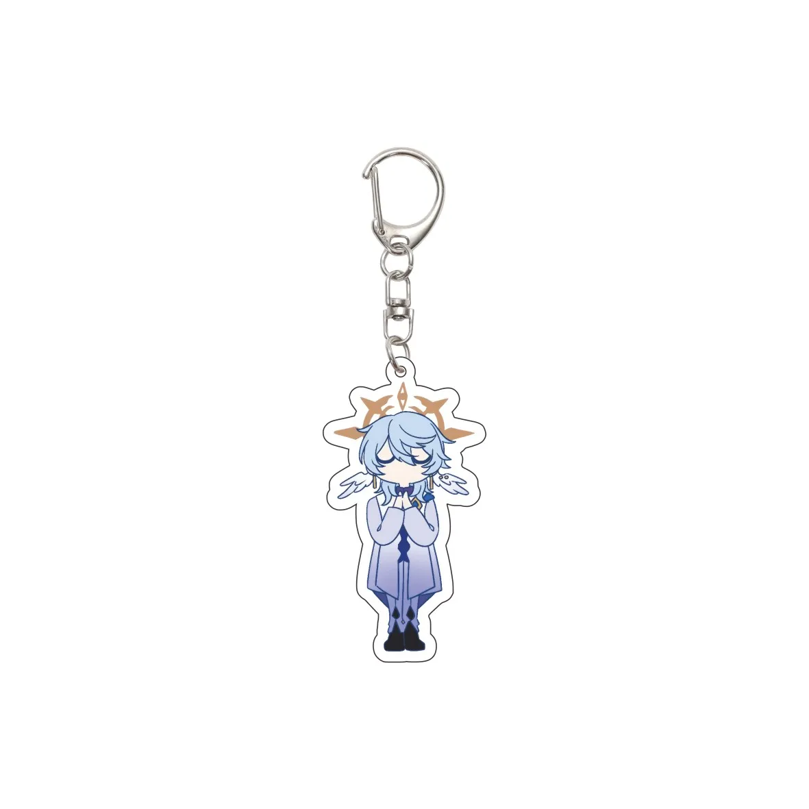 55MM Anime Honkai：Star Rail Keychain Sunday Key Chain Acrylic Model Plate Christmas Gifts